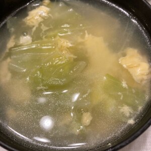 ウェイパーで☆キャベツと卵の中華スープ